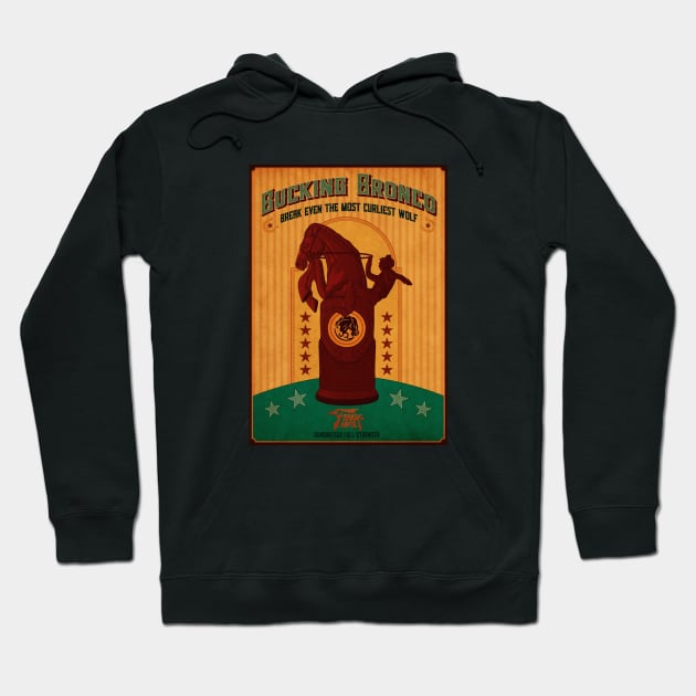 Bucking Bronco Hoodie by Woah_Jonny